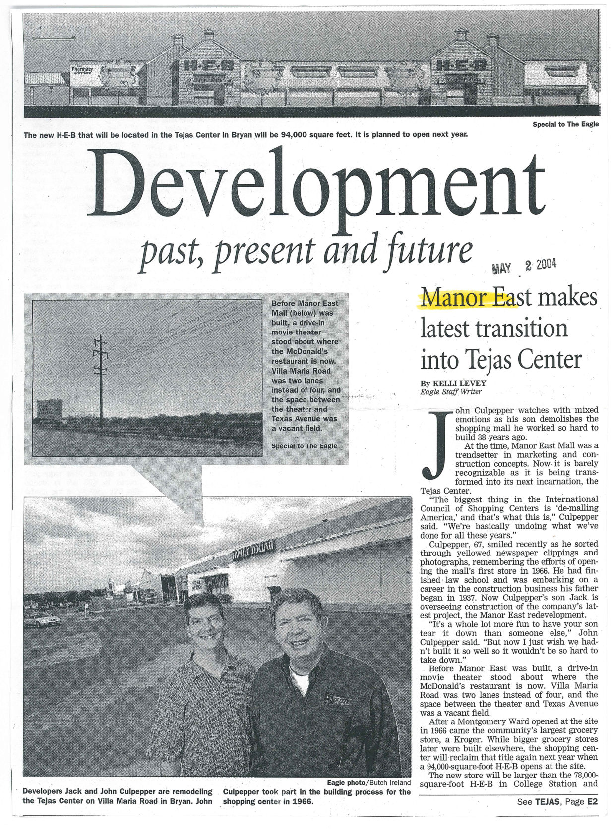 The Eagle Archives: Manor East Mall